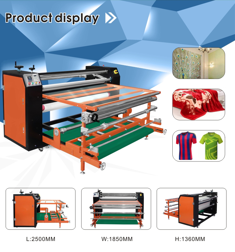 Big Size Roller Sublimation Heat Press Transfer Machine  Calender